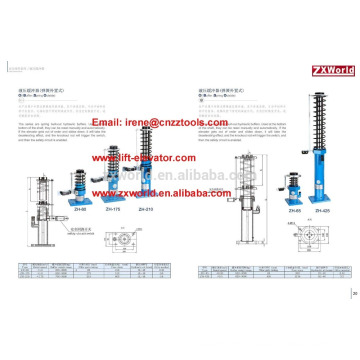 oil buffer-spring inside/outside